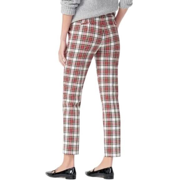 J. Crew Cameron  Slim Crap Pants Snow Stewart Bi- stretch - Picture 2 of 9